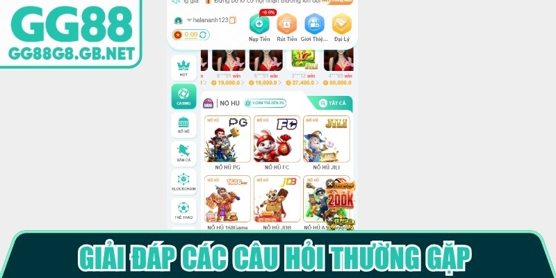 Giải đáp các câu hỏi thường gặp trong quá trình tải app GG88